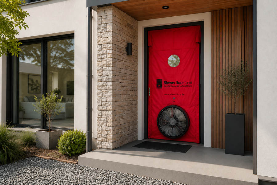 Infiltrométrie (Blower Door test)